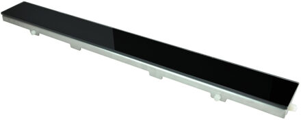 Boss & Wessing BWS Glasrooster Tbv RVS Douchegoot 50x7 cm Zwart