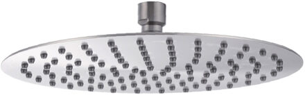 Boss & Wessing BWS Hoofddouche Hera UFO Rond Ultra Plat 20 cm RVS Chroom