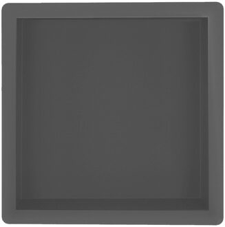 Boss & Wessing BWS Inbouwnis | 30x30x10cm | RVS Gunmetal