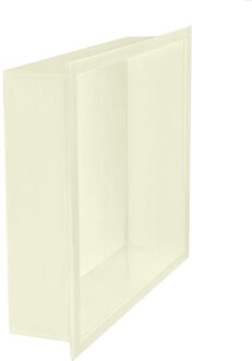 Boss & Wessing BWS Inbouwnis | 30x30x7 cm | Mat Beige Boss & Wessing