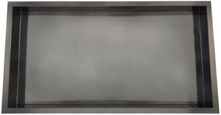 Boss & Wessing BWS Inbouwnis | 30x60x10cm | RVS Black Chrome