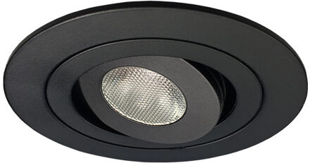 Boss & Wessing BWS Inbouwspot LED Norma Mini 6x3.2 cm 3W Aluminium - Bws Inbouwspot Led Norma Mini 6x3.2 cm 3w Aluminium Mat Wit