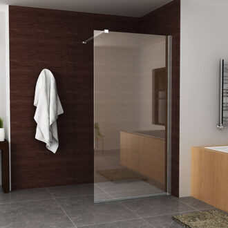 Boss & Wessing BWS Inloopdouche Corner met RVS Profiel 100x200 cm 10 mm NANO Coating