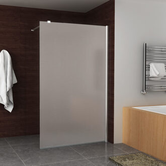 Boss & Wessing BWS Inloopdouche Davos Wit Melkglas 90x200 cm 10 mm NANO Coating