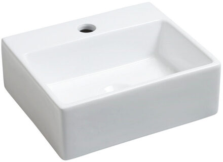 Boss & Wessing BWS Keramische Fontein Wit 33.5x29 cm