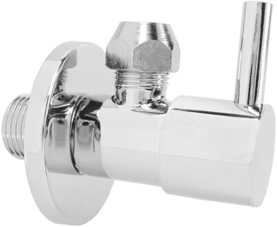 Boss & Wessing BWS Kraan Hoekstop 3/8"x10 Chroom (Inclusief Rozet)