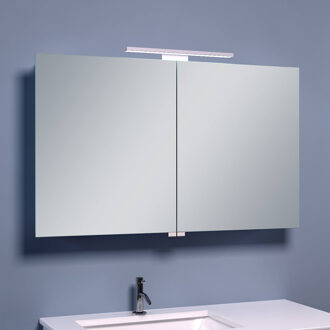 Boss & Wessing BWS LED Spiegelkast Luxe Aluminium 100x60x14 cm