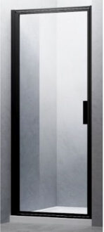 Boss & Wessing BWS Nisdeur Recta 70x200 cm 8 mm NANO Glas Mat Zwart Profiel