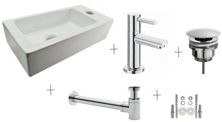 Boss & Wessing BWS One Pack Mini-Blong Rechts Compleet Wit