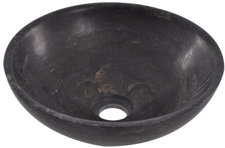 Boss & Wessing BWS Opzet Waskom Wadjet Hardsteen 32x32x12 cm Antraciet