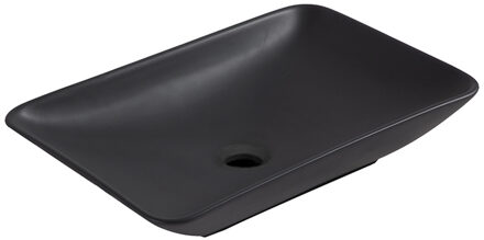 Boss & Wessing BWS Opzetwastafel Pare 58x37x12 cm Mat Zwart