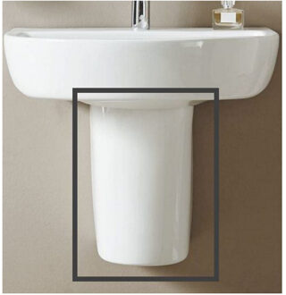 Boss & Wessing BWS Sifonkap Fold 52cm (Inclusief Ophangset) Wit Wit Chroom