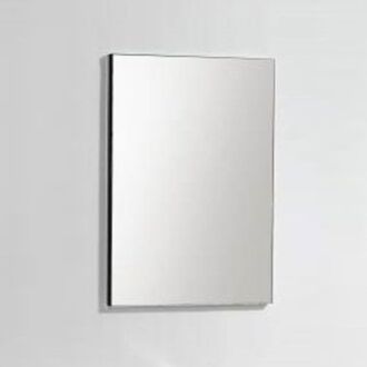 Boss & Wessing BWS Spiegel Emely Aluminium Met 50x60 cm Mat Chromen Omlijsting