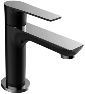 Boss & Wessing BWS Toiletkraan Caspar Éénhendel Zwart Chroom Chroom-zwart