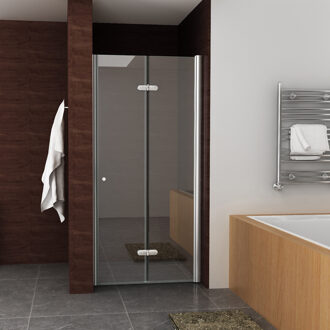 Boss & Wessing BWS Vouwbare Nisdeur Rechts 80x202 cm 8mm NANO Harmonica Deur