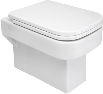 Boss & Wessing BWS Wandcloset Spirits EasyCleaning Diepspoel Met Toiletzitting Wit