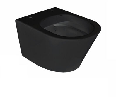 Boss & Wessing BWS Wandcloset Vera Rimless 52 cm Mat Zwart