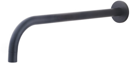 Boss & Wessing BWS Wastafelkraan Fit Rond 18 mm Uitloop 30 cm Mat Zwart