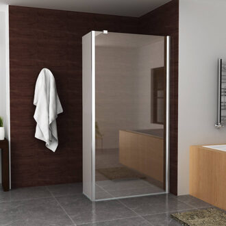 Boss & Wessing BWS Zijwand Geheel Mat Glas 35x200 cm 10mm NANO Coating