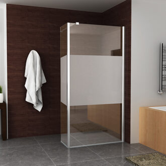 Boss & Wessing BWS Zijwand Hoekprofiel Irene met Middenband 35x200 10 mm NANO Coating