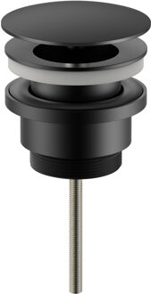 Boss & Wessing Clickwaste BWS Sensa Altijd open Mat Zwart PVD