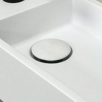 Boss & Wessing Clickwaste BWS Solid Surface Mat Wit