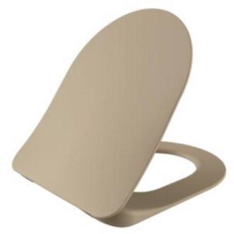 Boss & Wessing Closetzitting BWS QuickRelease Softclose Mat Cappuccino Beige