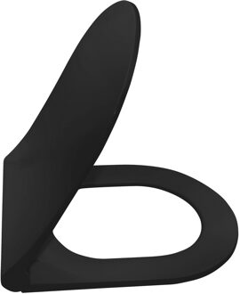 Boss & Wessing Closetzitting BWS Venezia Quick Release en Softclose Mat Zwart