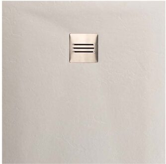 Boss & Wessing Composiet Douchebak Square 80x80 cm Creme OP=OP - Pizarra