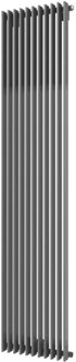 Boss & Wessing Designradiator Aika 1800 x 400 mm Zilver metallic