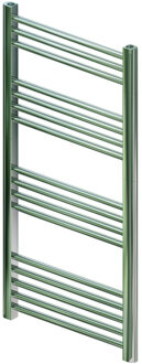 Boss & Wessing Designradiator Boss & Wessing Vertico Multirail 100x60 cm Chroom Zij-Onderaansluiting Boss & Wessing