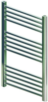 Boss & Wessing Designradiator Boss & Wessing Vertico Multirail 80x60 cm Chroom Zij-Onderaansluiting Boss & Wessing