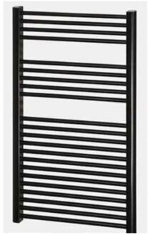 Boss & Wessing Designradiator BWS Nile Gobi 110x60cm Zwart Midden/zij-aansluiting