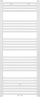 Boss & Wessing Designradiator BWS Nile Gobi 160x60cm Geborsteld Mat Wit Midden/zij-aansluiting