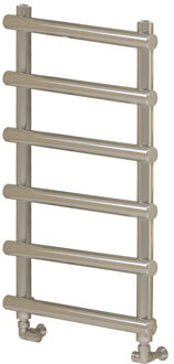Boss & Wessing Designradiator BWS Tubi Handdoekrek 85x60 cm Zij-Onderaansluiting Chroom