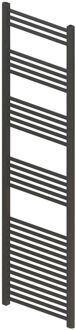 Boss & Wessing Designradiator BWS Vertico Multirail 180x50 cm Antraciet Zij-Onderaansluiting