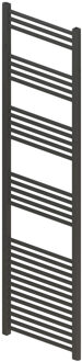 Boss & Wessing Designradiator BWS Vertico Multirail 180x60 cm Antraciet Zij-Onderaansluiting