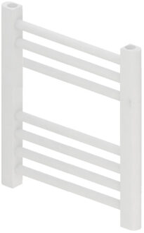Boss & Wessing Designradiator BWS Vertico Multirail 36x40 cm Wit Zij-Onderaansluiting