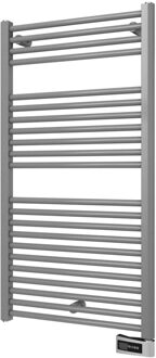 Boss & Wessing Designradiator Elektrisch BWS Palian-EL 111,1x60 cm 600 Watt Zilver Metallic