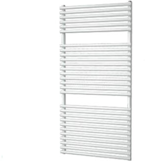 Boss & Wessing Designradiator Plieger Florian NXT 1216x60cm 699 Watt Wit Structuur Zijaansluiting