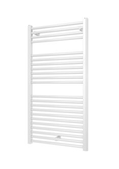 Boss & Wessing Designradiator Plieger Palermo 111.1x60cm 605 Watt Zwart Grafiet Zijaansluiting