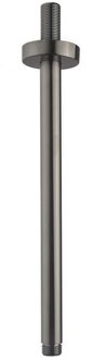 Boss & Wessing Douche Arm BWS Luxe 30 cm Rond Plafondbevestiging Gunmetal Boss & Wessing