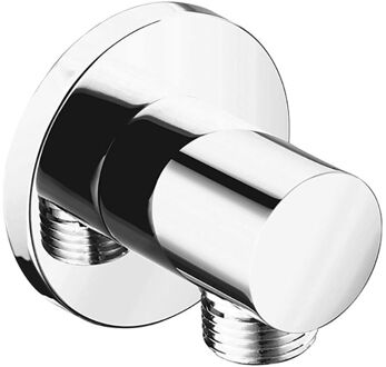 Boss & Wessing Doucheaansluiting BWS Colorato Rond 1/2 Chroom