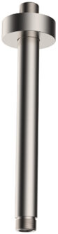 Boss & Wessing Douchearm BWS Danielle Met Plafondbevestiging 20 cm Geborsteld Staal