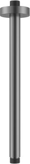Boss & Wessing Douchearm BWS Sensa 30 cm Plafondbevestiging Gunmetal PVD