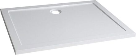 Boss & Wessing Douchebak BWS Infinity 160x90x4 cm Acryl Wit