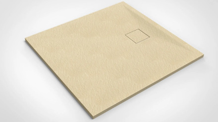 Boss & Wessing Douchebak BWS Naxos Stonelook SMC 120x80 Cm Mat Beige