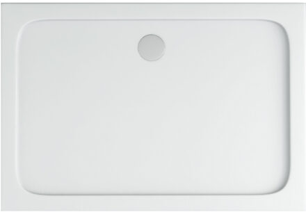 Boss & Wessing Douchebak BWS Rechthoek Zelfdragend Acryl 100x90x4cm Wit