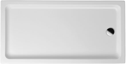 Boss & Wessing Douchebak Rechthoek BWS Acrylic 100x90x4 cm Wit