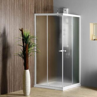 Boss & Wessing Douchecabine BWS Naila 70x70x185 cm Wit